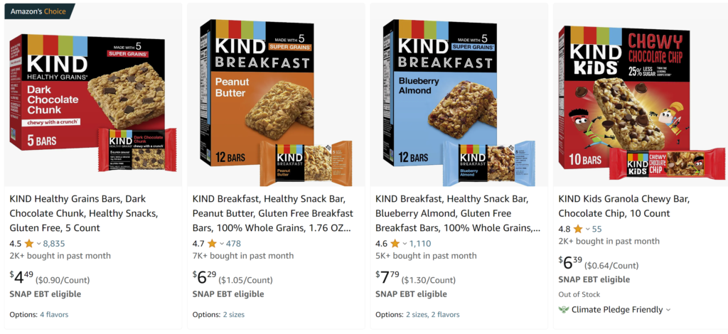 KIND Healthy Grains Bars, Dark Chocolate Chunk