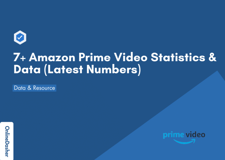 7+ Amazon Prime Video Statistics & Data (Latest Numbers)